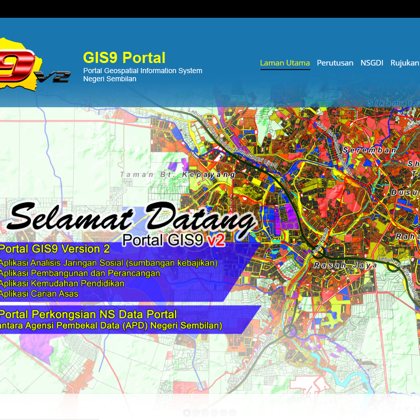 Portal GIS9 Portal Geospatial Information System Negeri Sembilan