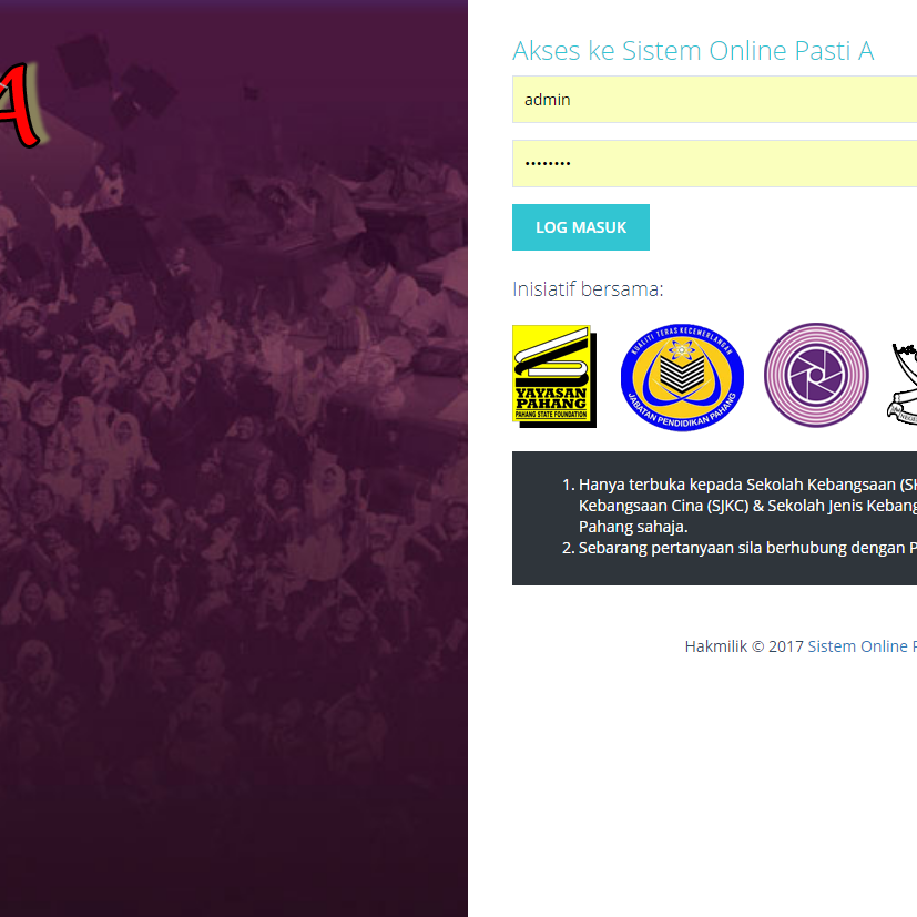 Sistem Online Pasti A